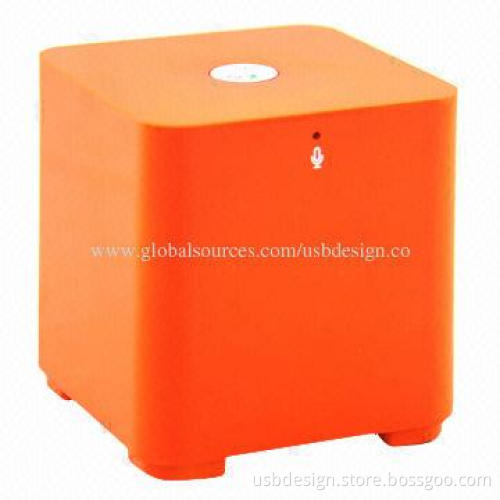 Lovely Cube Bluetooth Speaker, Made of ABS